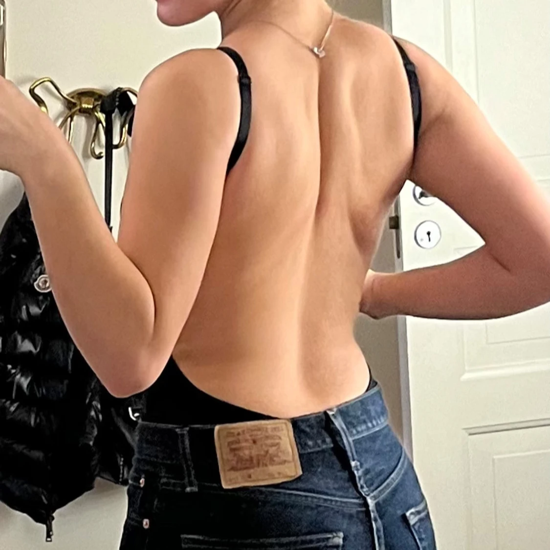 Svart korsettbody - 93