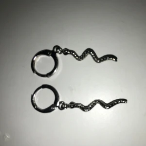 🐍örhängen  - Jättefina coola örhängen, mycket bra skick. Rostfritt stål