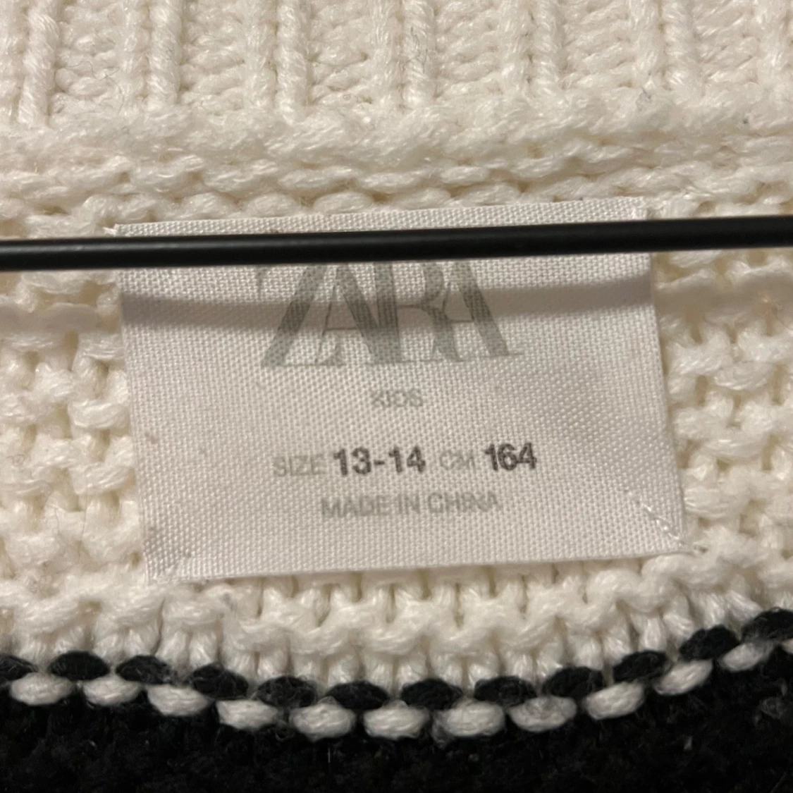 Randig stickad tröja - 91