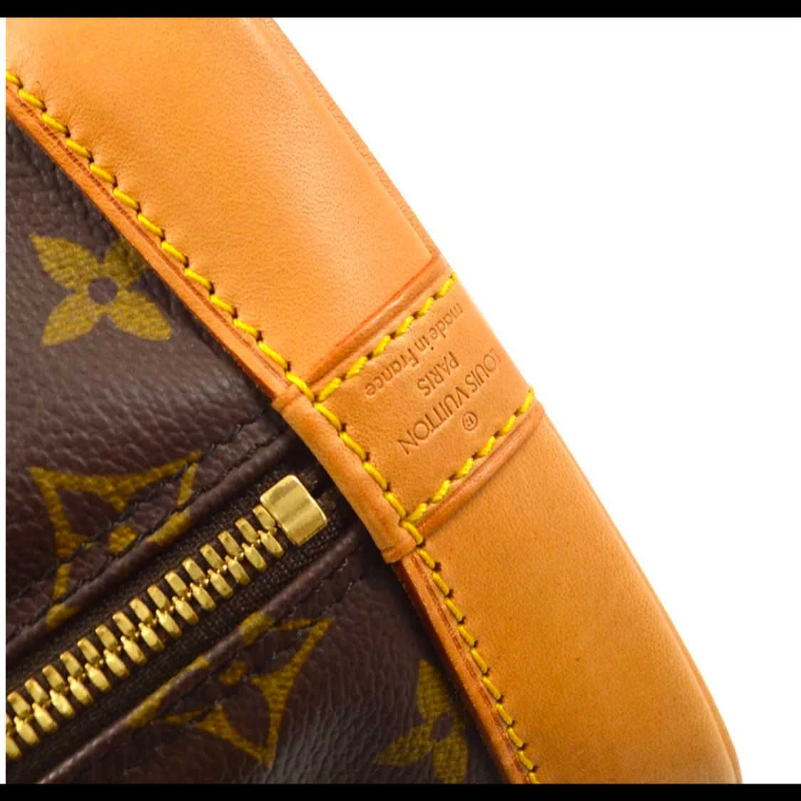 Brun monogram handväska från Louis Vuitton - 91