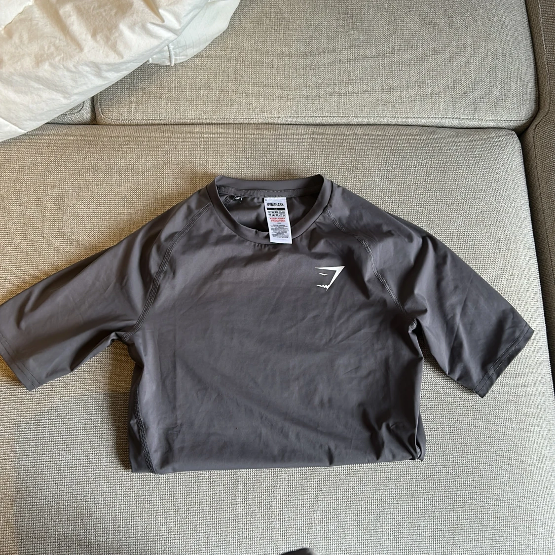 Grå träningstopp från Gymshark