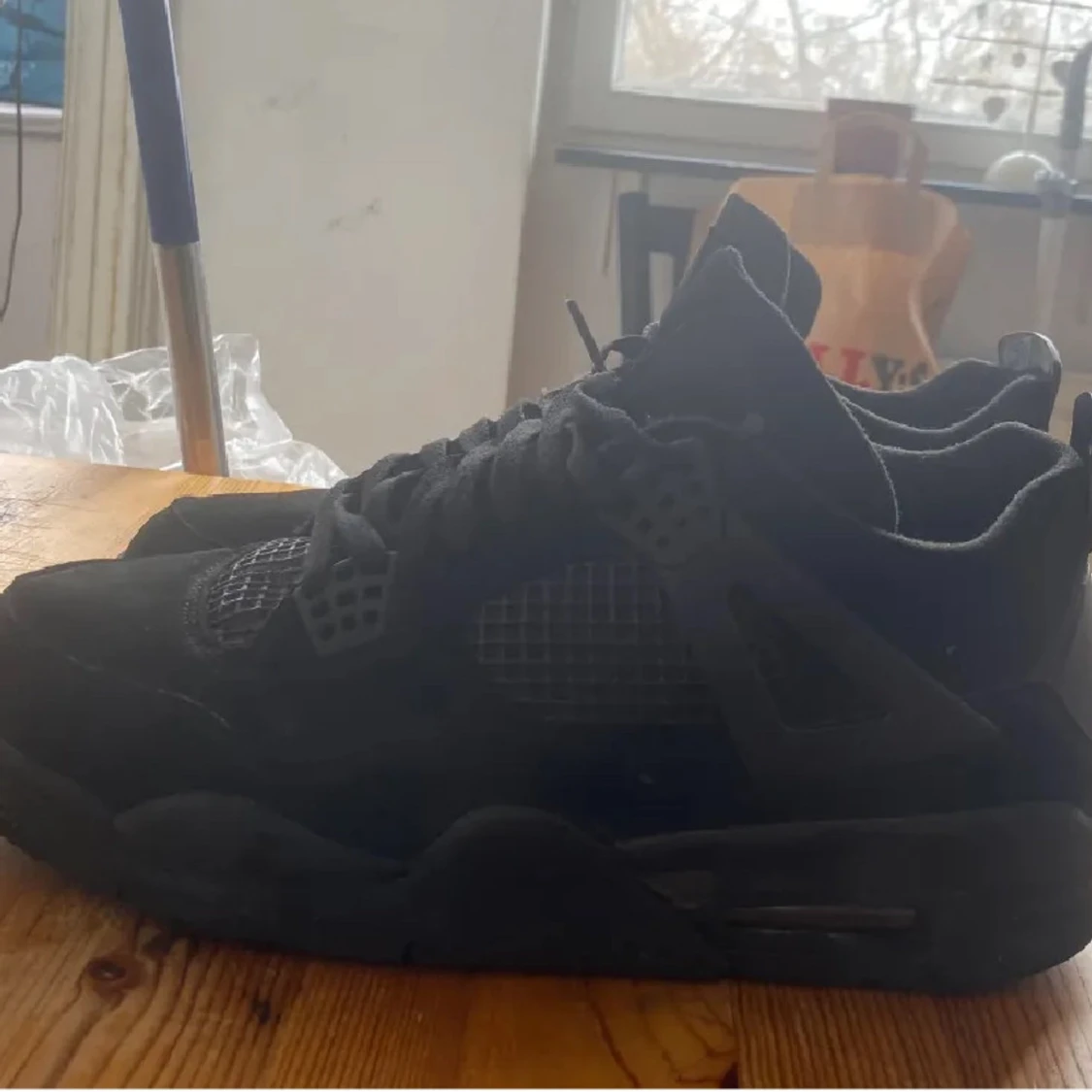 Svarta Nike Air Jordans - 91