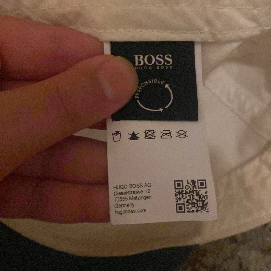 Vit keps från Hugo Boss - 91