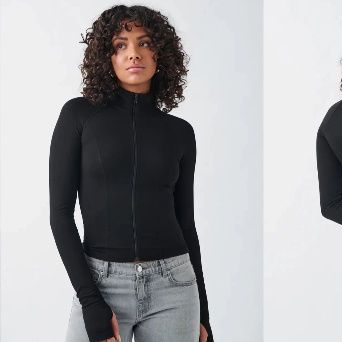 Soft touch zip jacket - 90