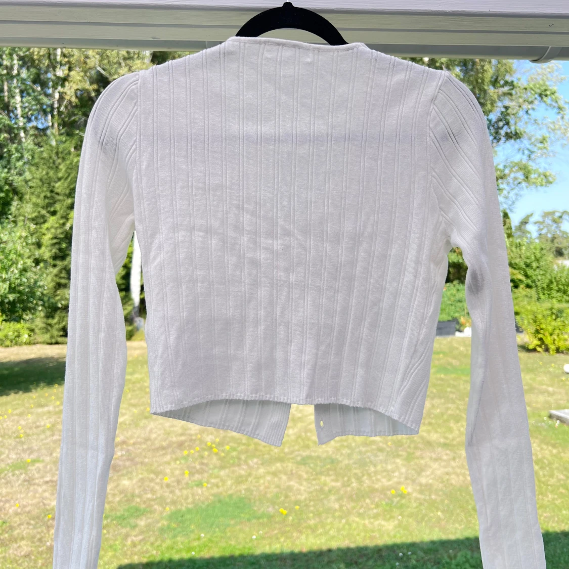 Croppad stickad tröja - 93