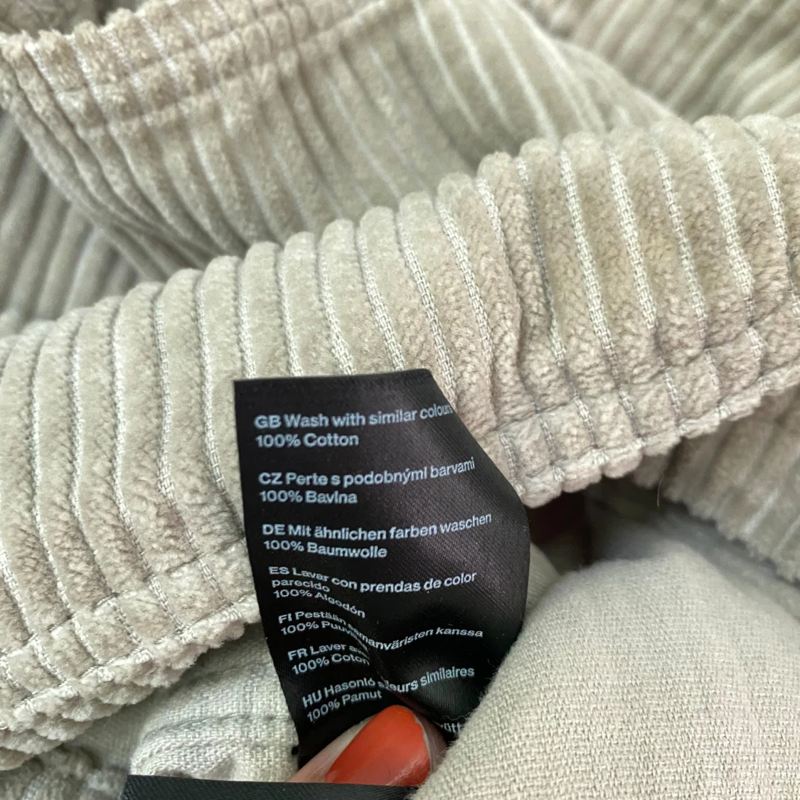 Weekday josh cord overshirt - 92