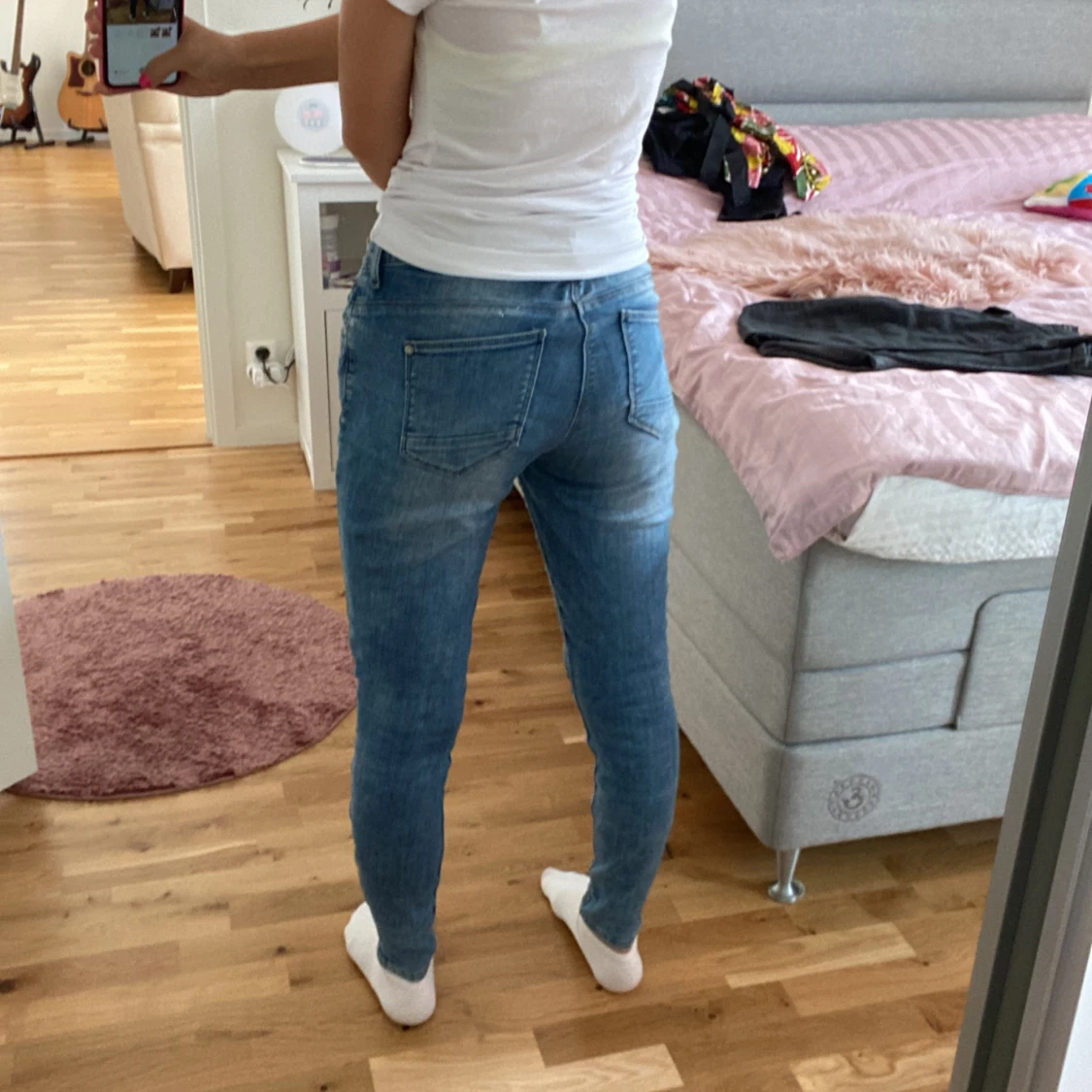 Blå jeans från ONLY - 90