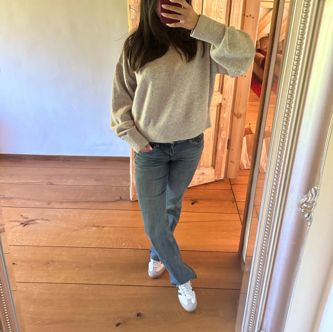 stickad tröja  - 90