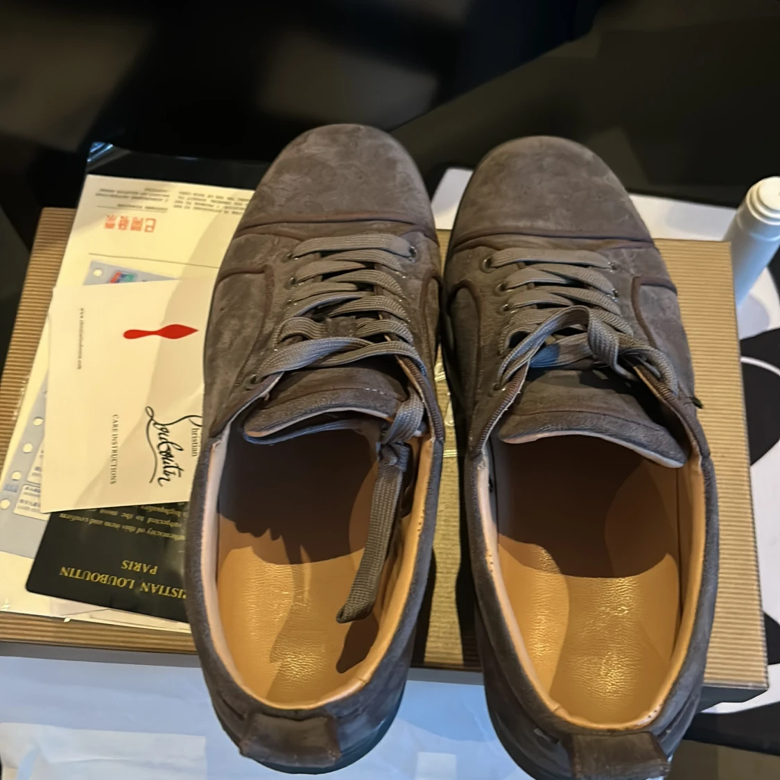 Christian Louboutin grå - 90