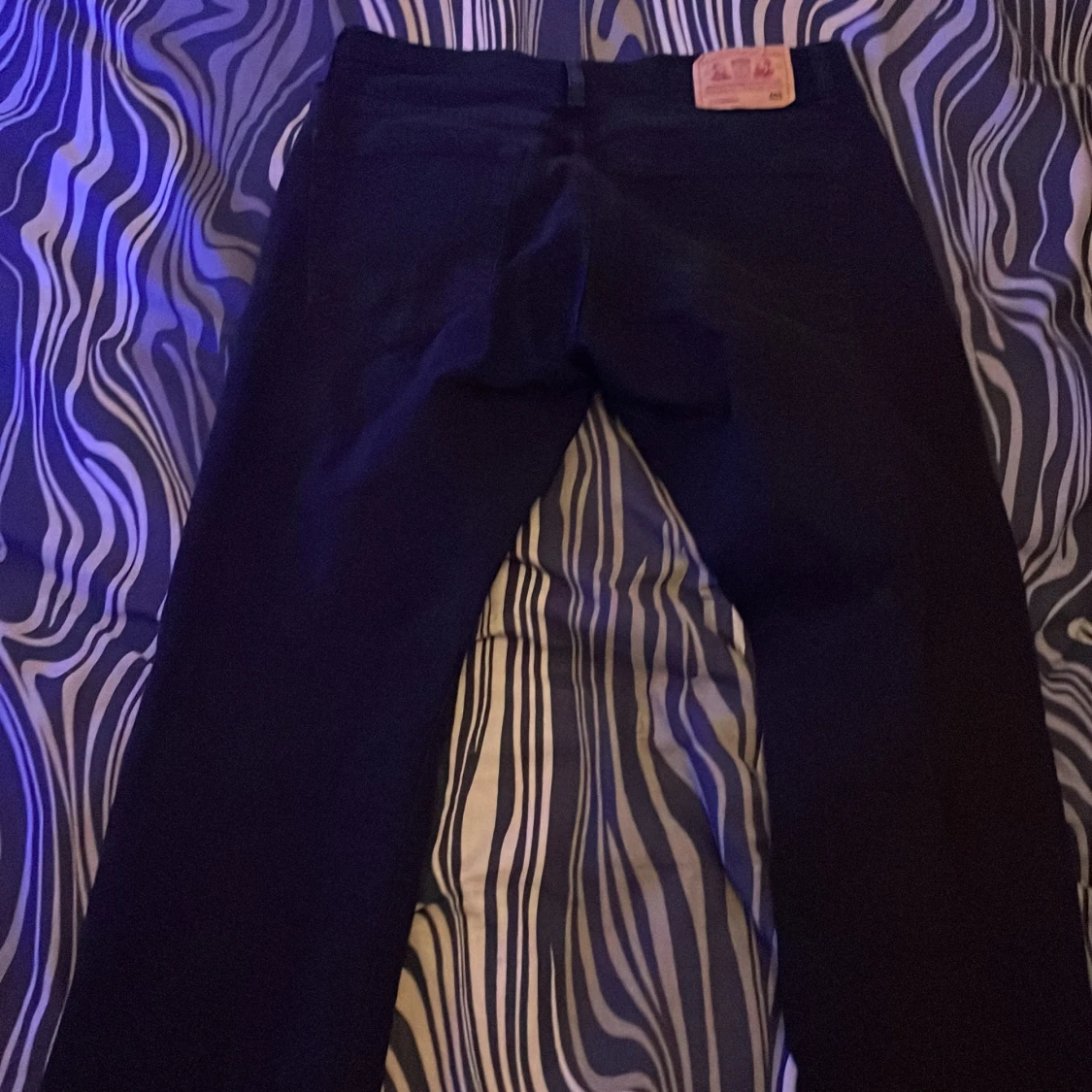 Svarta jeansbyxor från Grant - 1