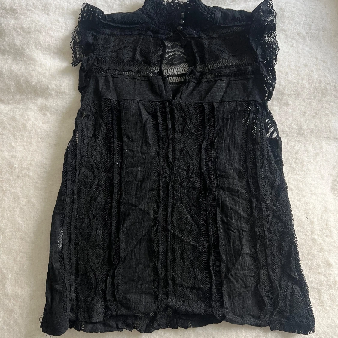 Svart spetsblus  - 2