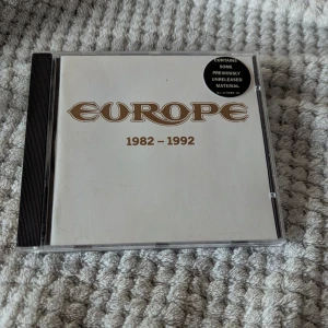 Europe 1982-1992 CD - Säljer en CD med samlingsalbumet 'Europe 1982-1992'. 