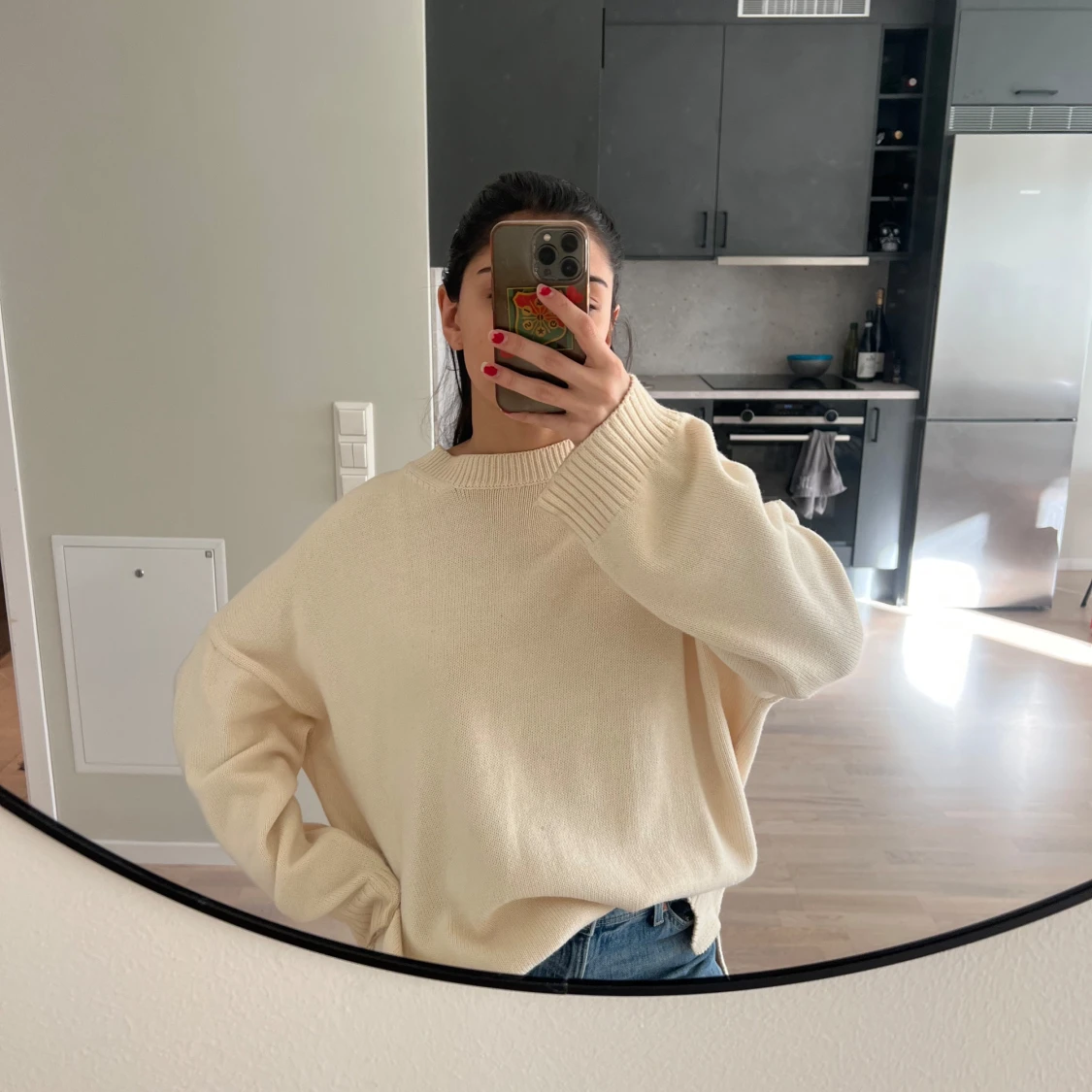 stickad tröja från Stradivarius - 1