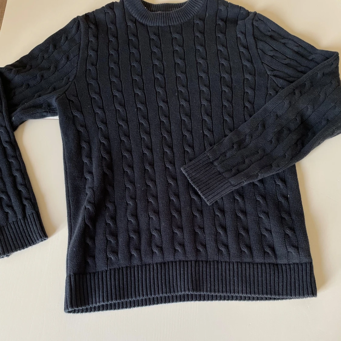 Cable knitted tröja - 91