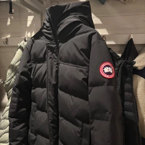 Canada goose micmillan Park - Hej! Säljer min pojkvän jacka då den blivit för liten! Den är köp förra året och bara använd en vinter! Den är i nyskick utan defekter. Köpt på nk, kvitto finns kvar! Nypriset ligger runt 14 tusen🩷