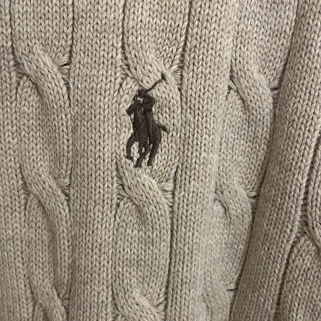 Polo knit cotton sweater - 90