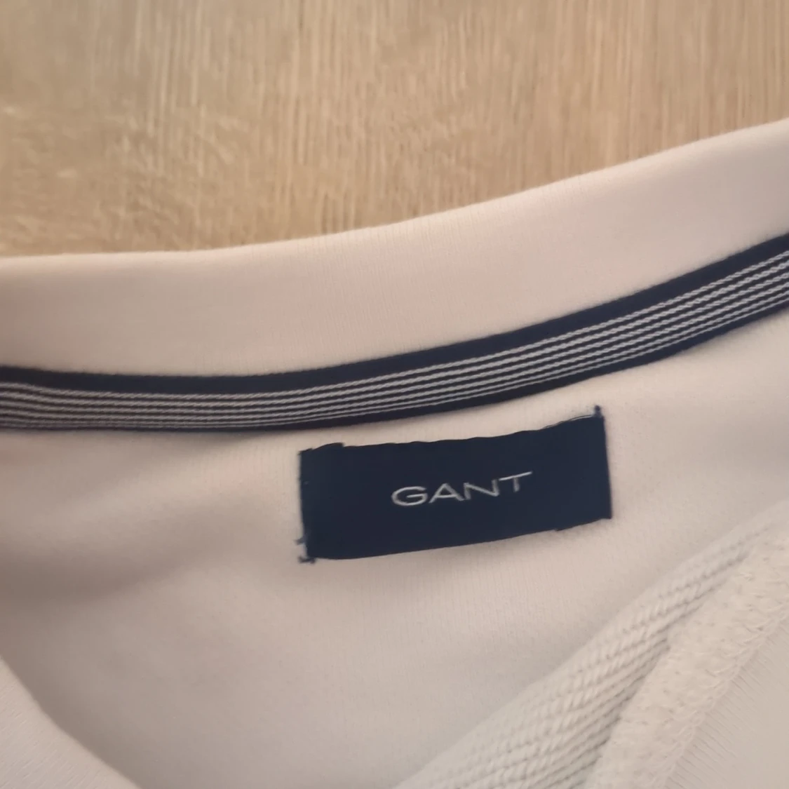 Gant Vit långärmad tröja/tjock tröja  - 91