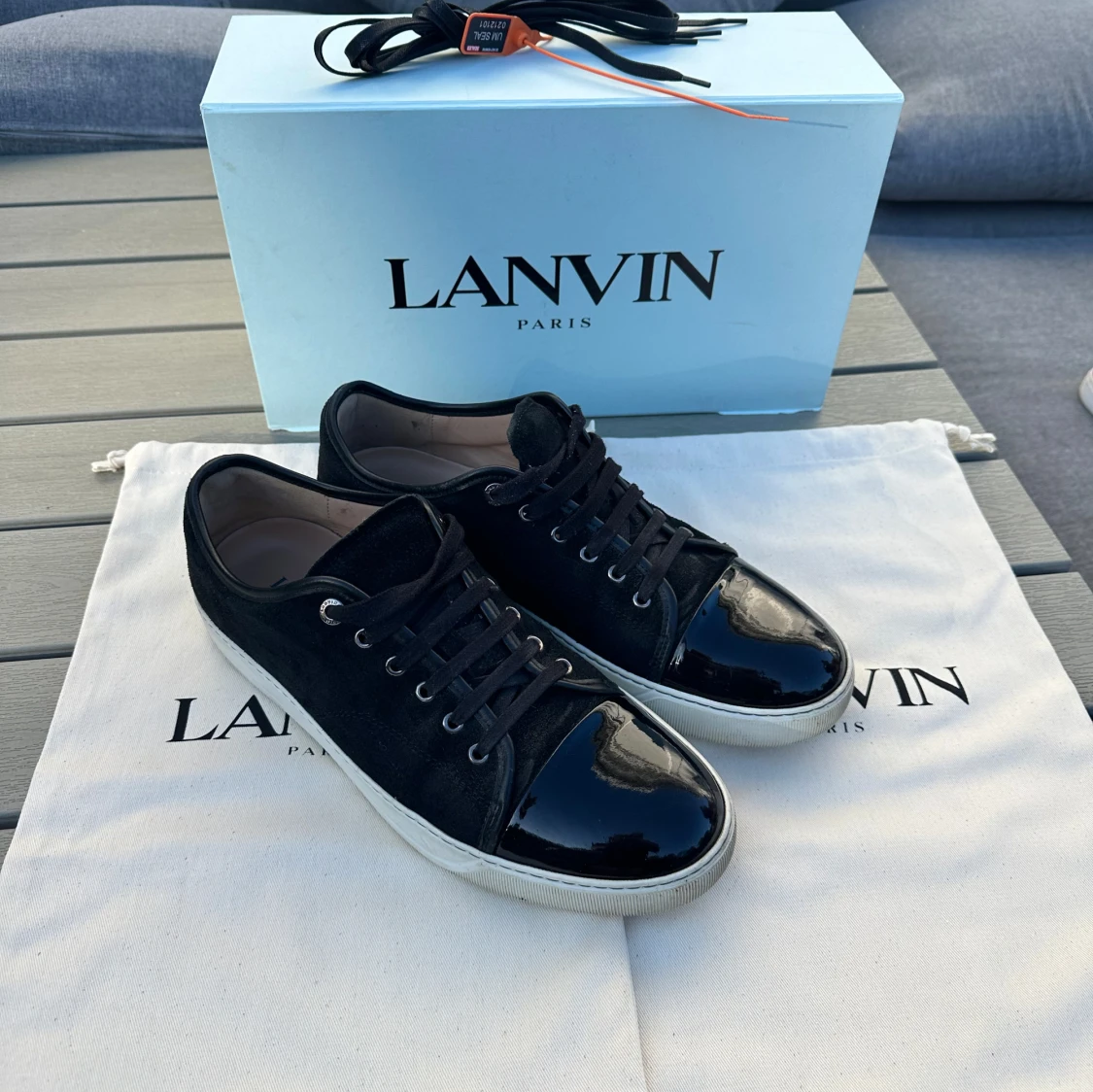 Lanvin cap toes 
