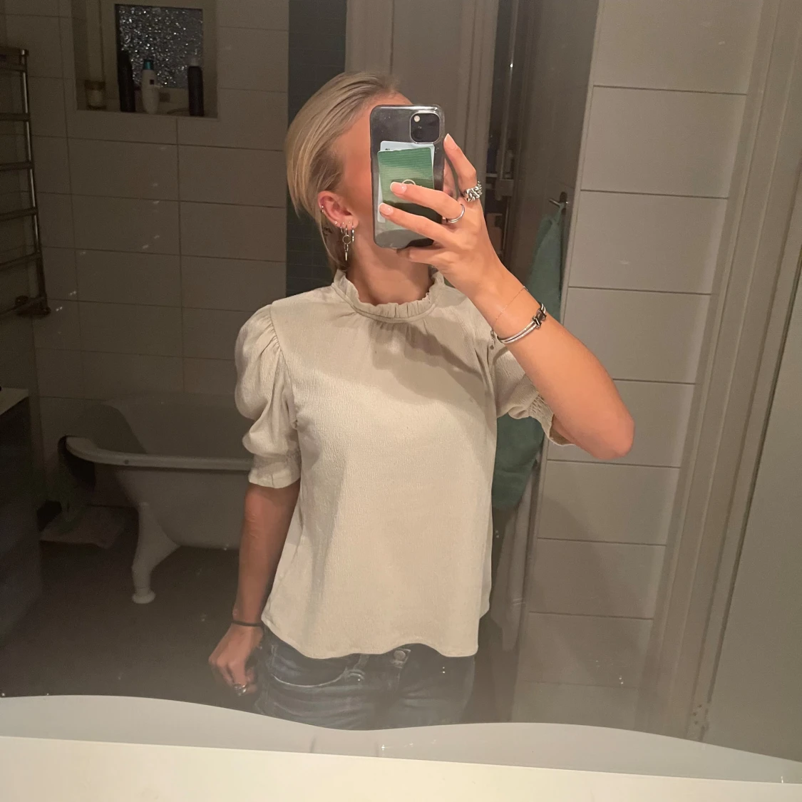 Volang beige tröja/blus - 90