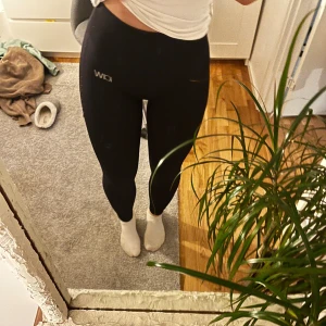 Träningstights - Svarta träningstights från Icaniwill. Super sköna o ger en fin figur. Fina detaljer på sidan av benen.