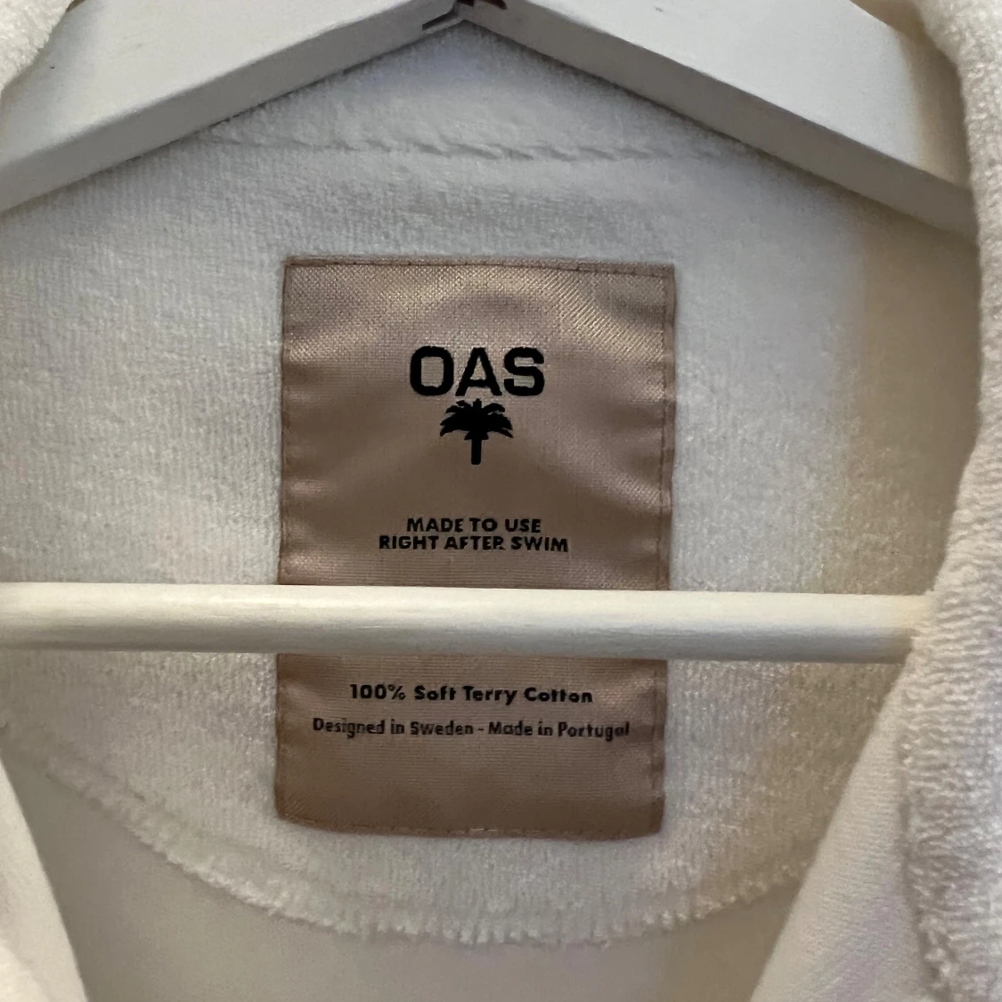 Vit frottéskjorta från OAS - 91