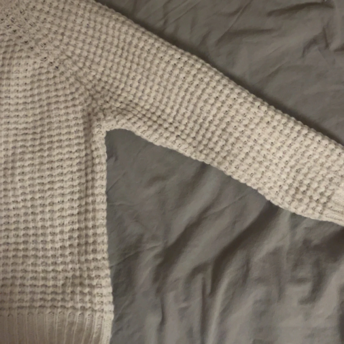 Vit stickad tröja från 157 - 1