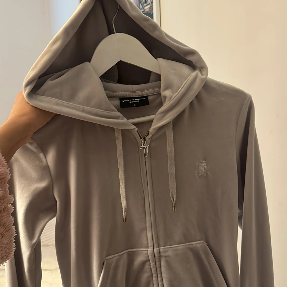 Grå/blå hoodie från Juicy Couture