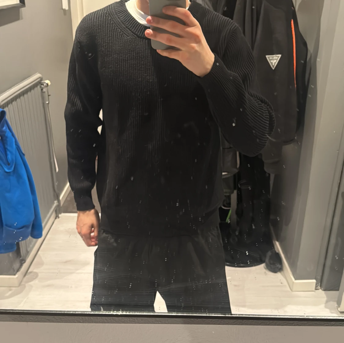 Svart stickad tröja från Maison Margiela - 4