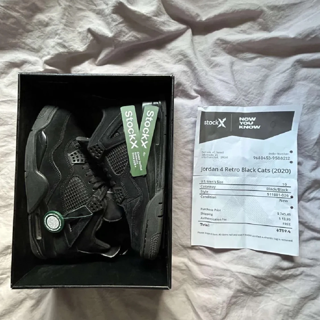 Jordan 4 Black Cats - 3