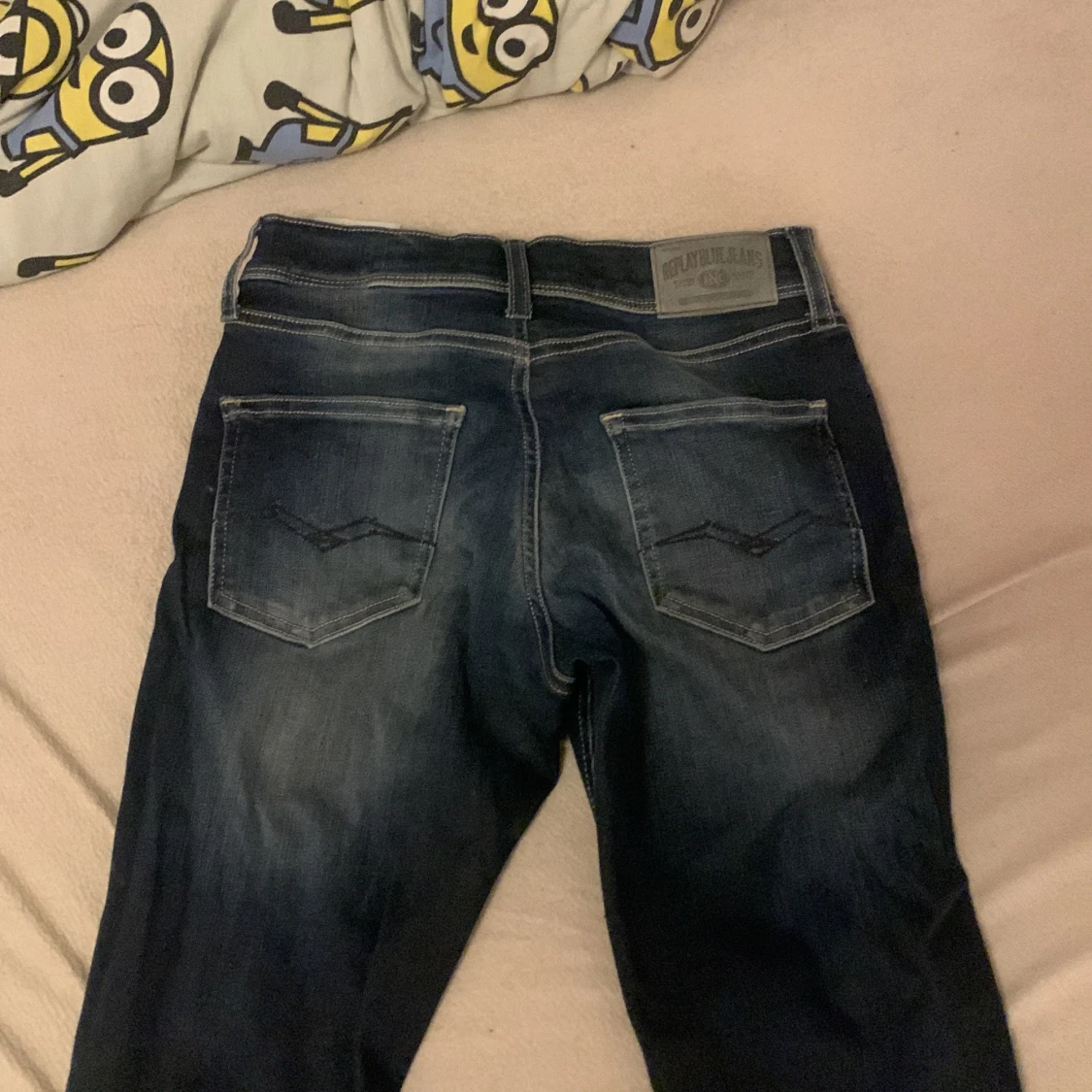 Blå Replay Hyperflex jeans - 4