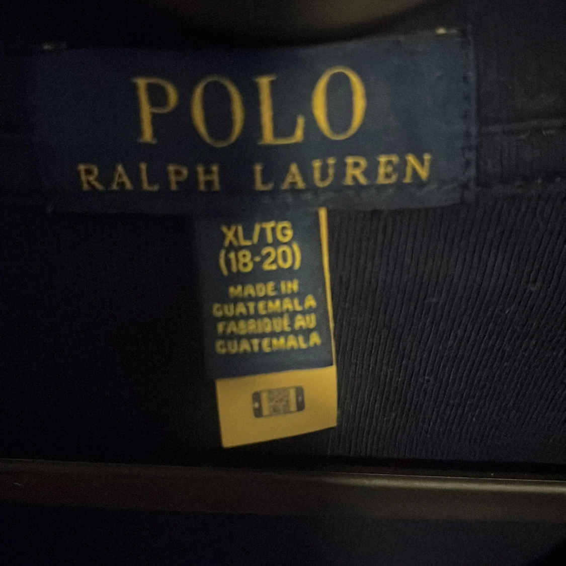 Mörkblå half zip från Ralph Lauren - 1