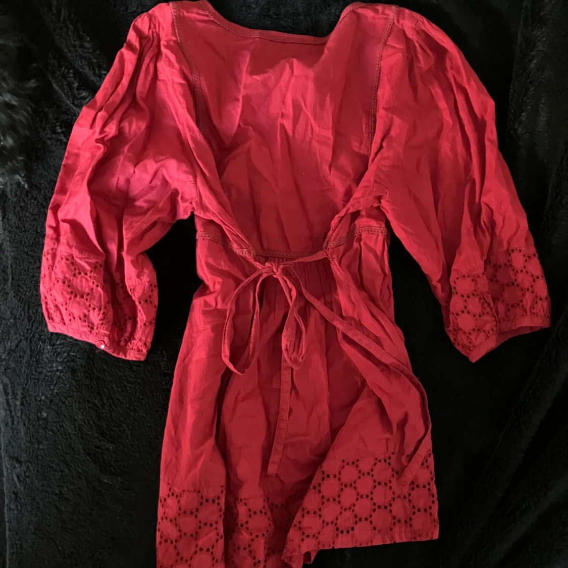 Röd blus från KappAhl - 90