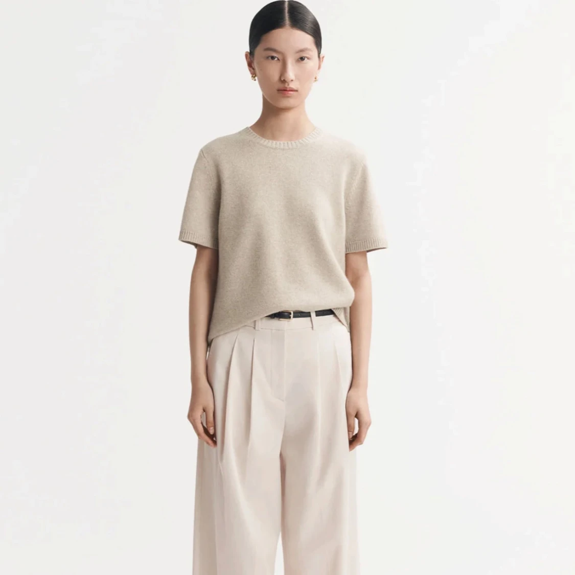 Soft Goat Chunky T shirt - 90