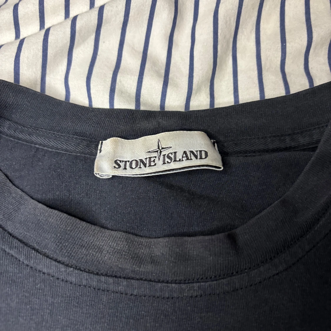 Svart långärmad tröja Stone Island - 90