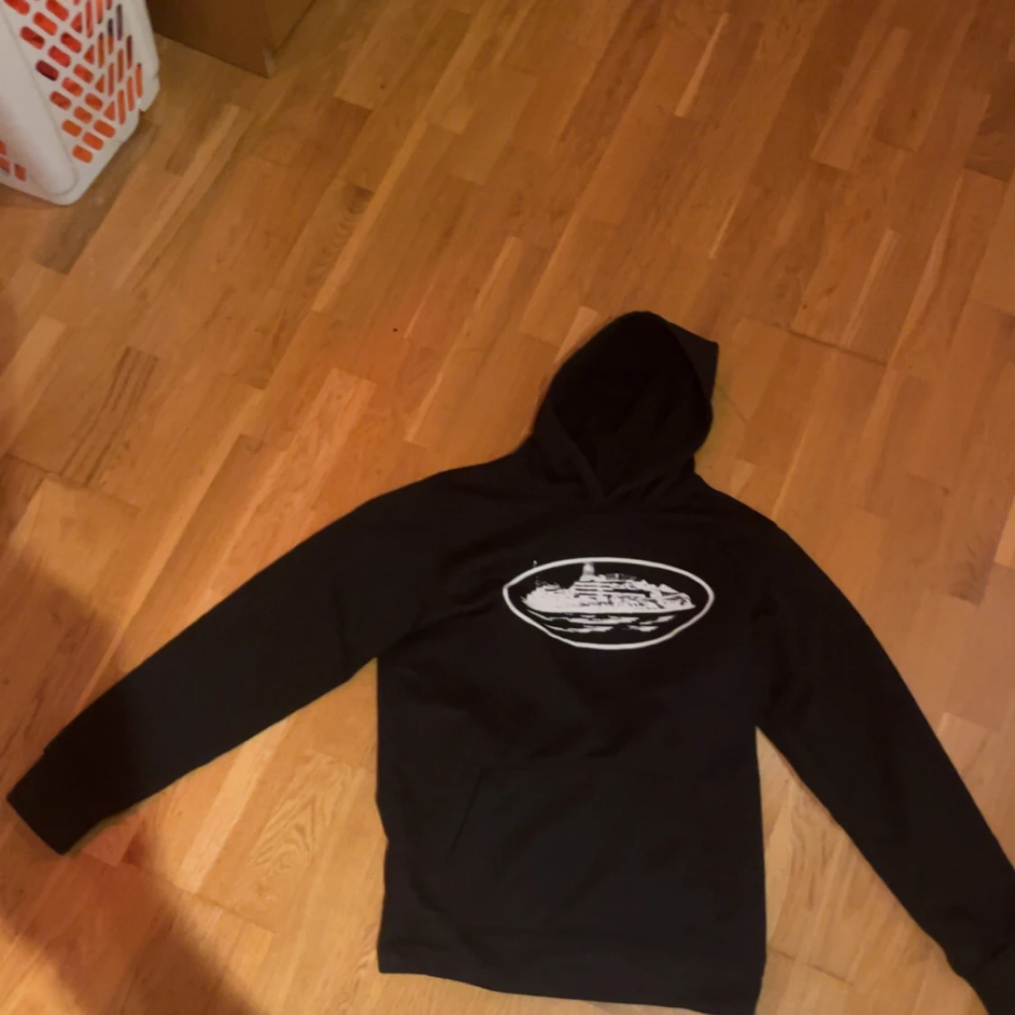 Svart Corteiz Hoodie - 90