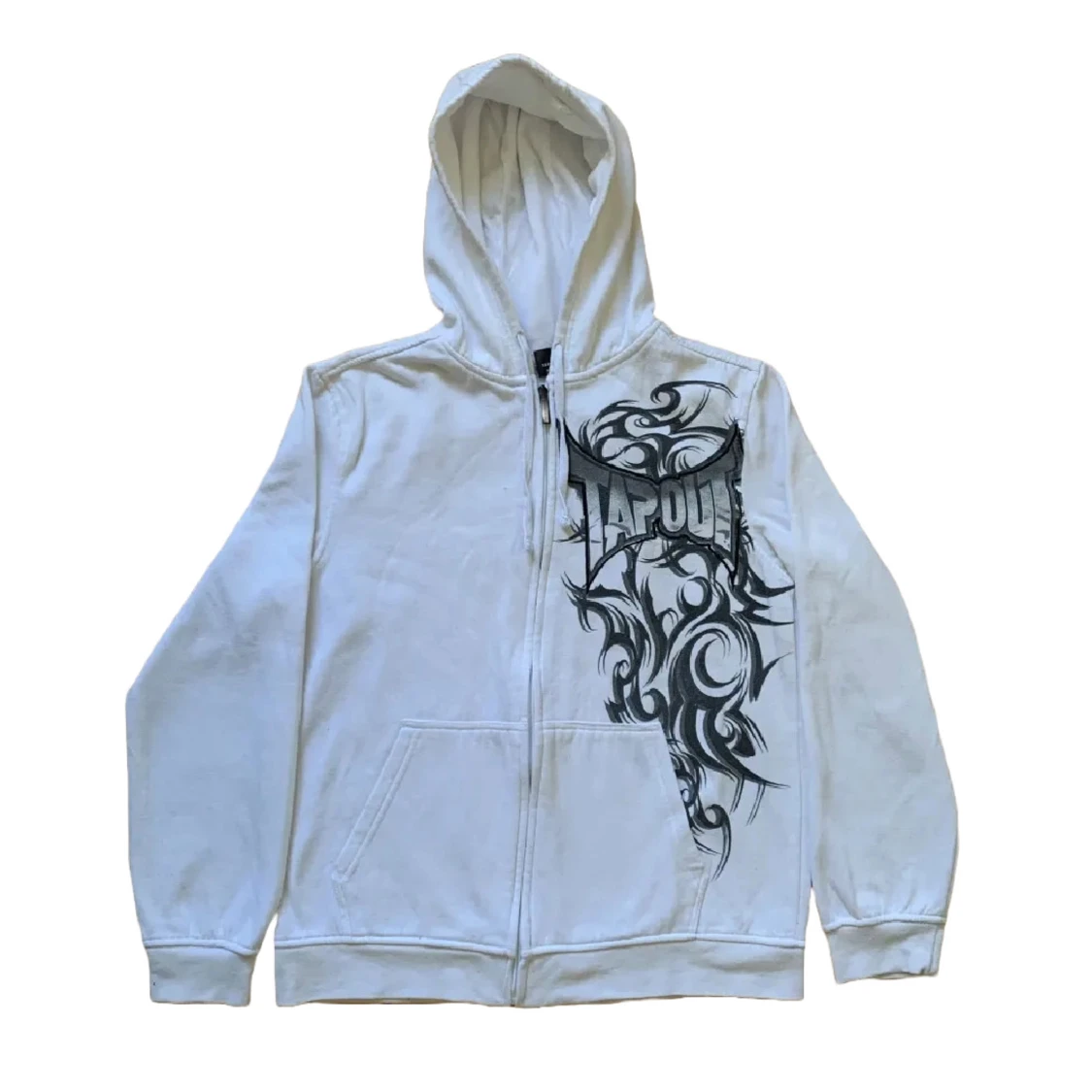 Vit hoodie från Tapout