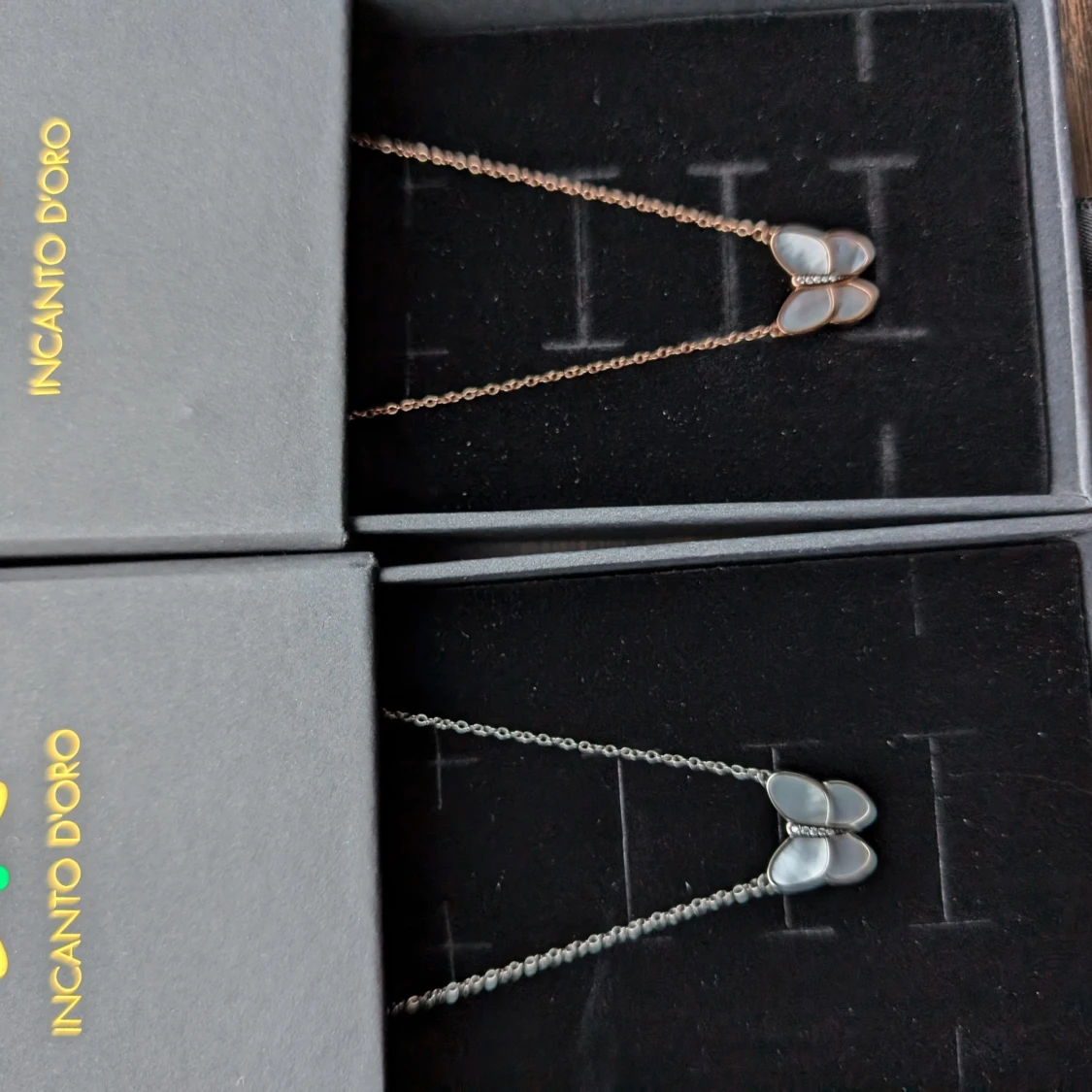 Fjäril halsband set (QDO58)