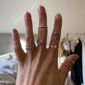 Coola silverringar - Ascoola silverringar som tyvärr aldrig använts därav säljer jag i hopp om att någon annan ska få användning för dem