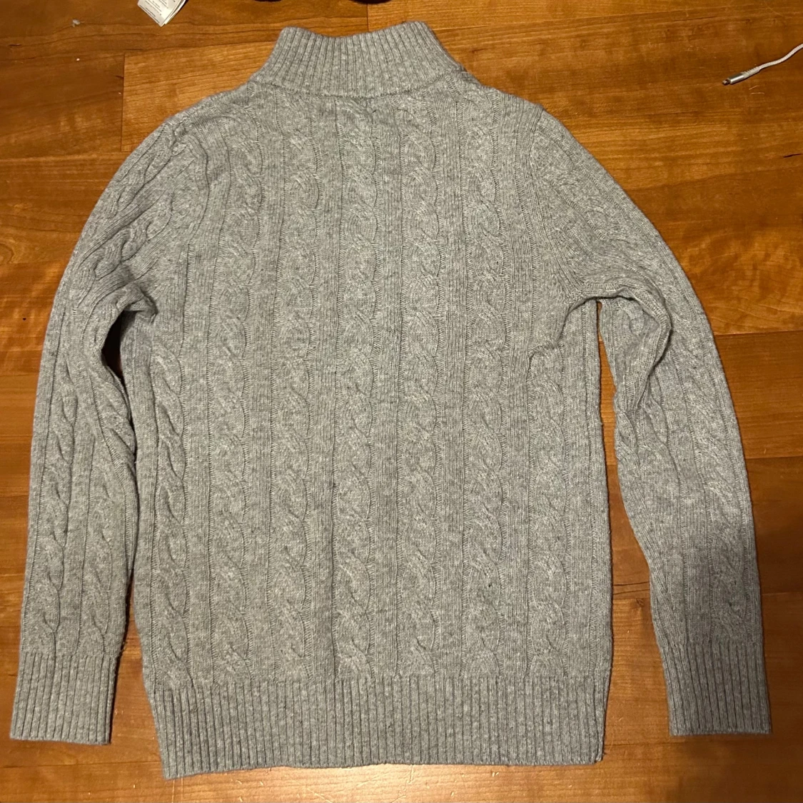 Grå stickad tröja från Polo Ralph Lauren - 1