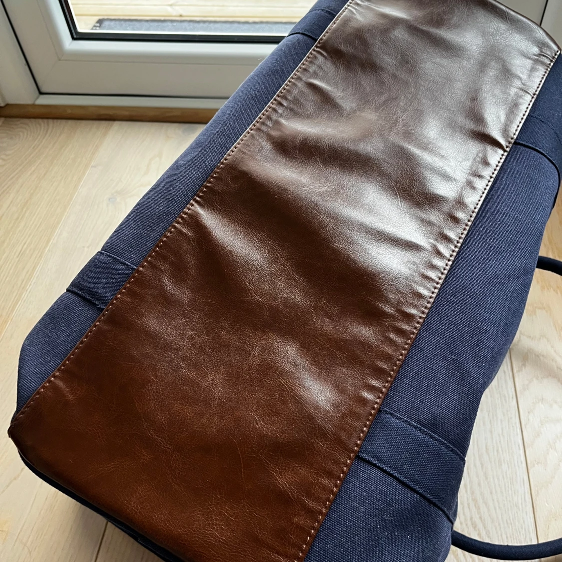 Blå och vit axelväska från Ralph Lauren - 3