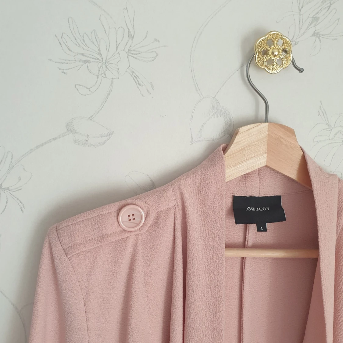 Rosa tunn trenchcoat  - 2