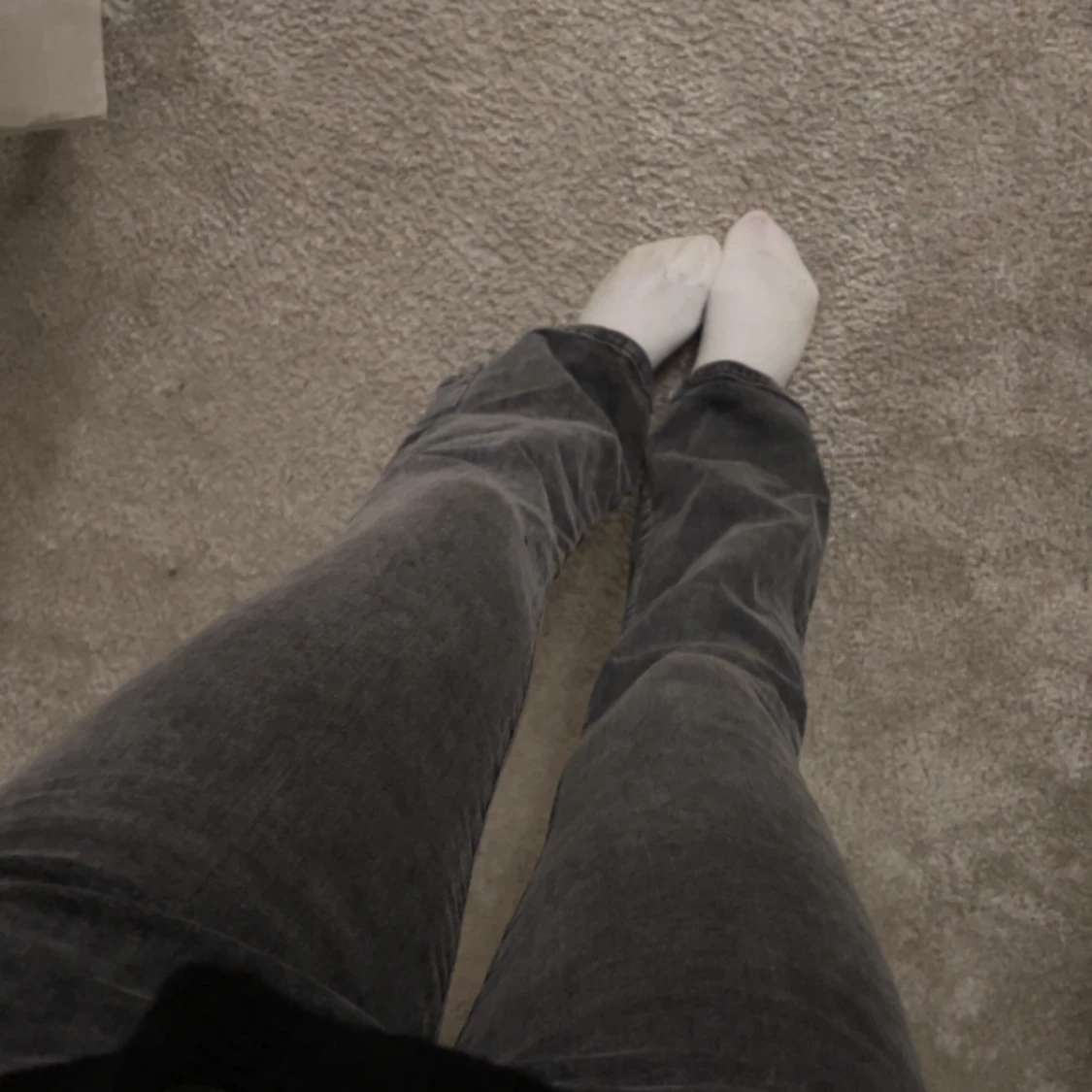 Grå jeans med bootcut - 4