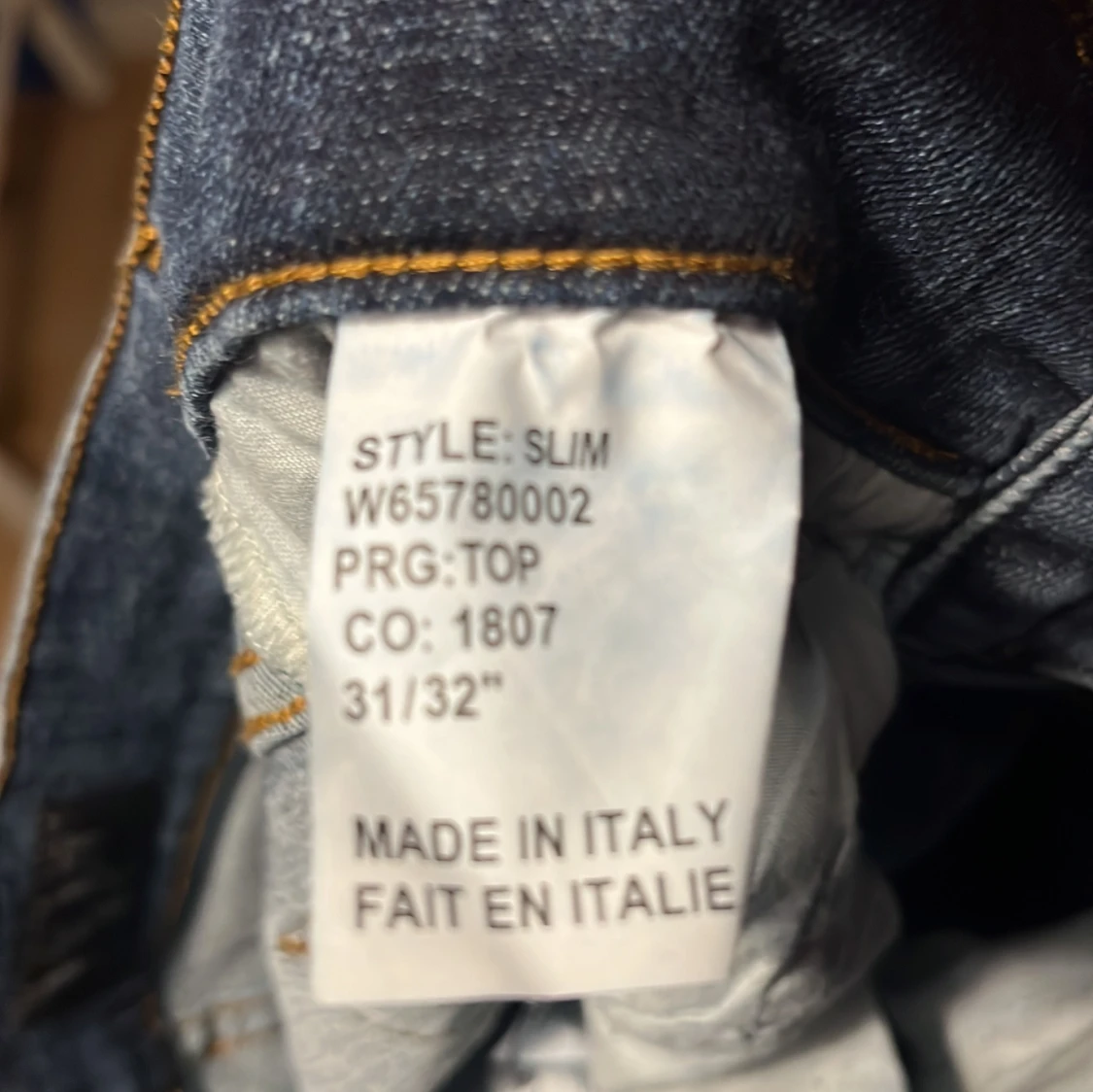 Mörkblå jeans från T/J - 2