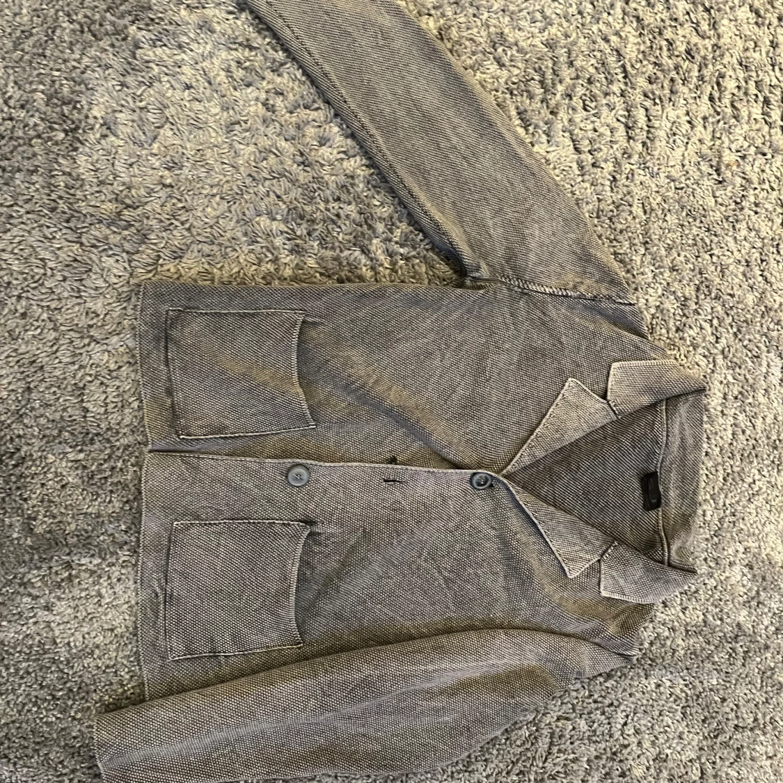 Grå cardigan från sand