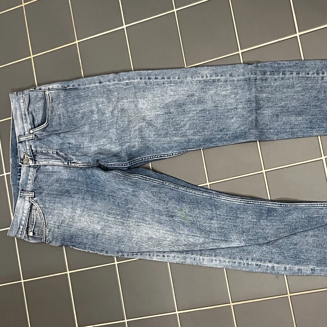 Blå jeans från Weekday