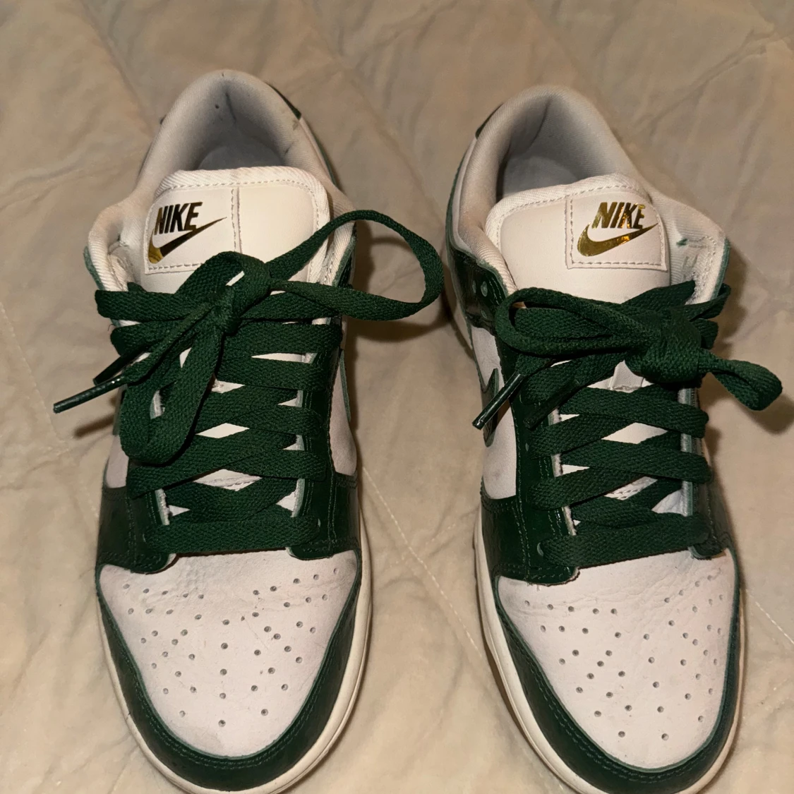 Nike Dunk i grönt och vitt - 90