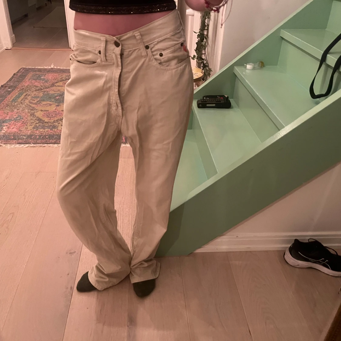 Beige byxor från Much Corp - 90