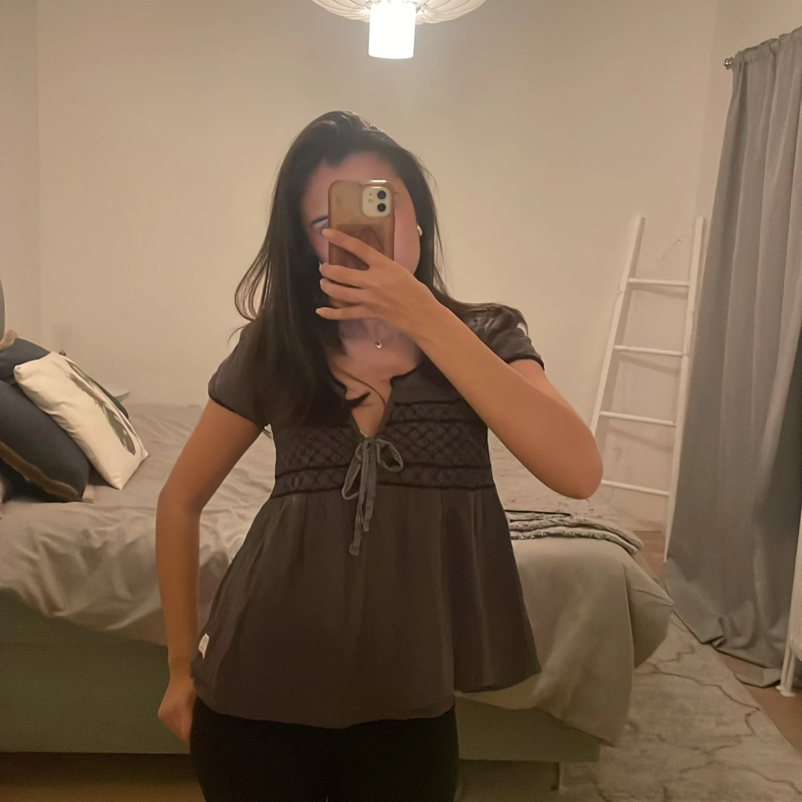 Grå/ lila blus från Odd Molly!