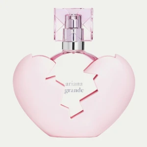 Ariana Grande Thank You Next parfym 50 ml - Ariana Grande Thank You Next parfym 50 ml. Knappt använd och boxen medföljer. Nypris ca 500 kr. Toppnoter: Hallon, Päron. Mellannoter: Kokos, Rosa ros. Basnoter: Macarons, Mysk. Hör av er vid frågor!💗