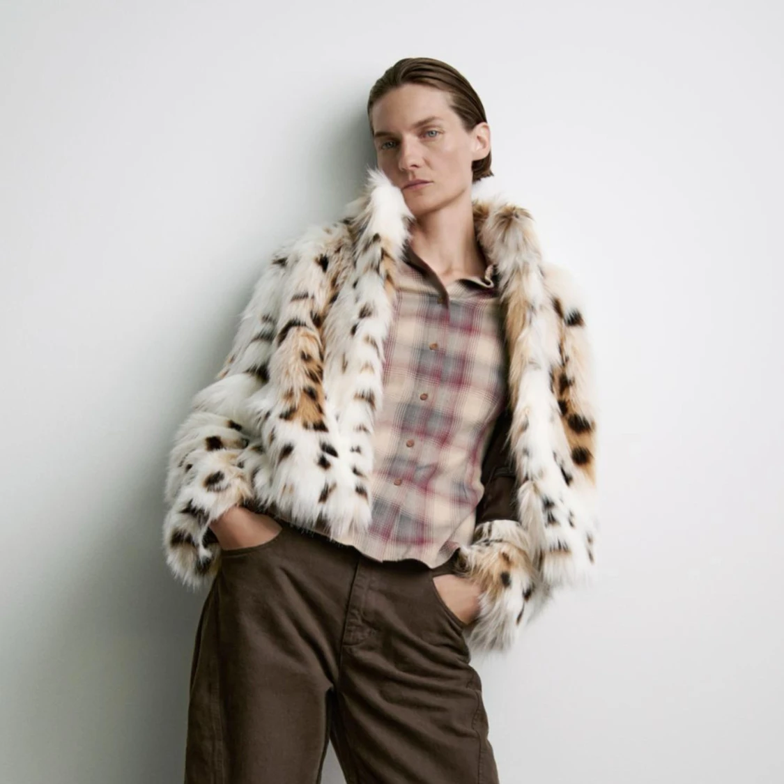 Zara pälsjacka  - 91